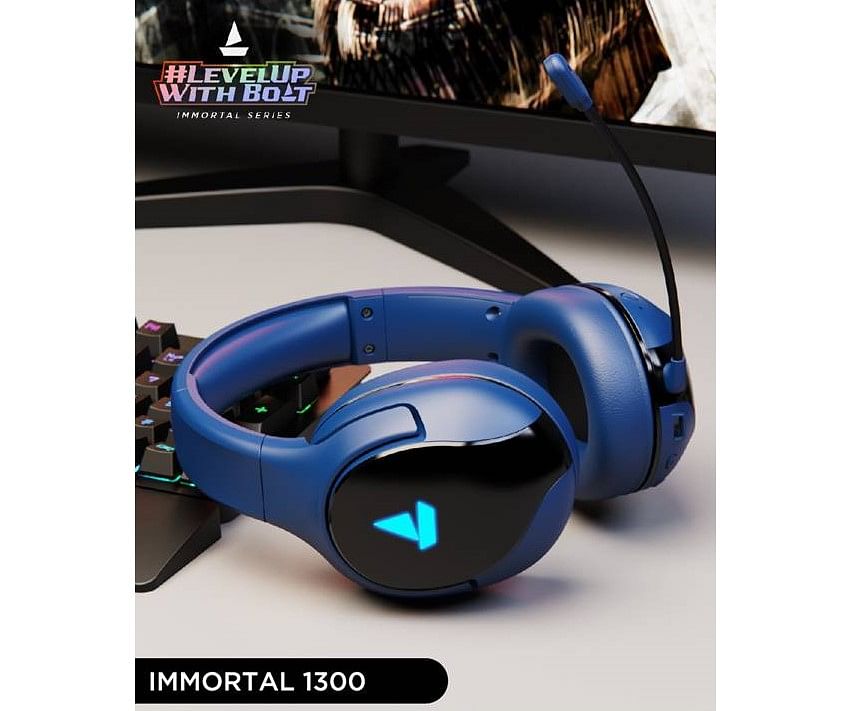 boAt Immortal 1300 earphones. Credit: boAt