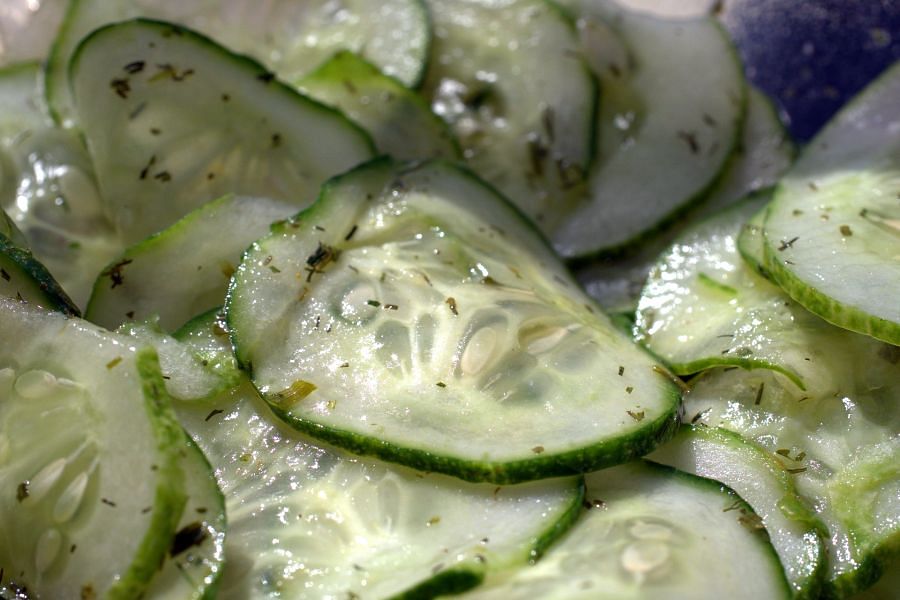 Cucumber salad. Picture credit: pixabay.com/ webandi
