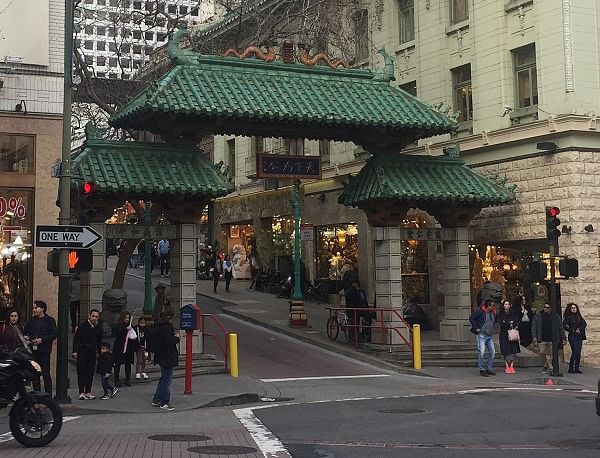 Dragon Gate in China Town