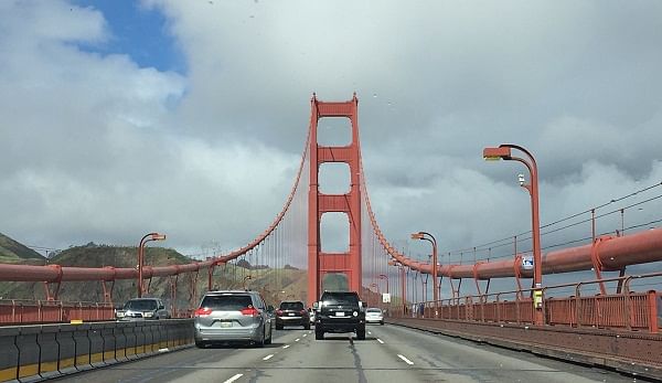The Golden Gate bridge; the sister cities of San Francisco, includes Bangalore. PHOTOS BY AUTHOR