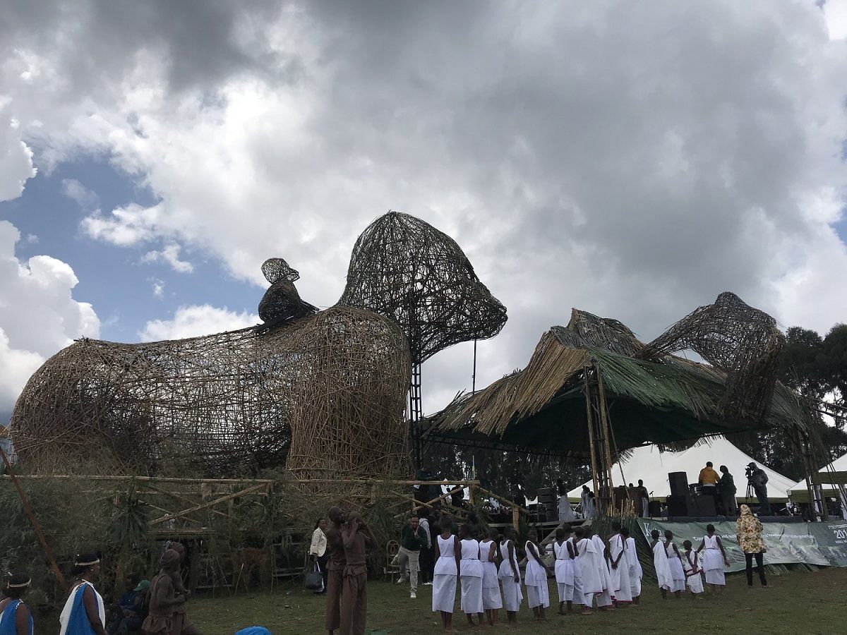 ‘Kwita Izina’ or naming ceremony. Photos by authors
