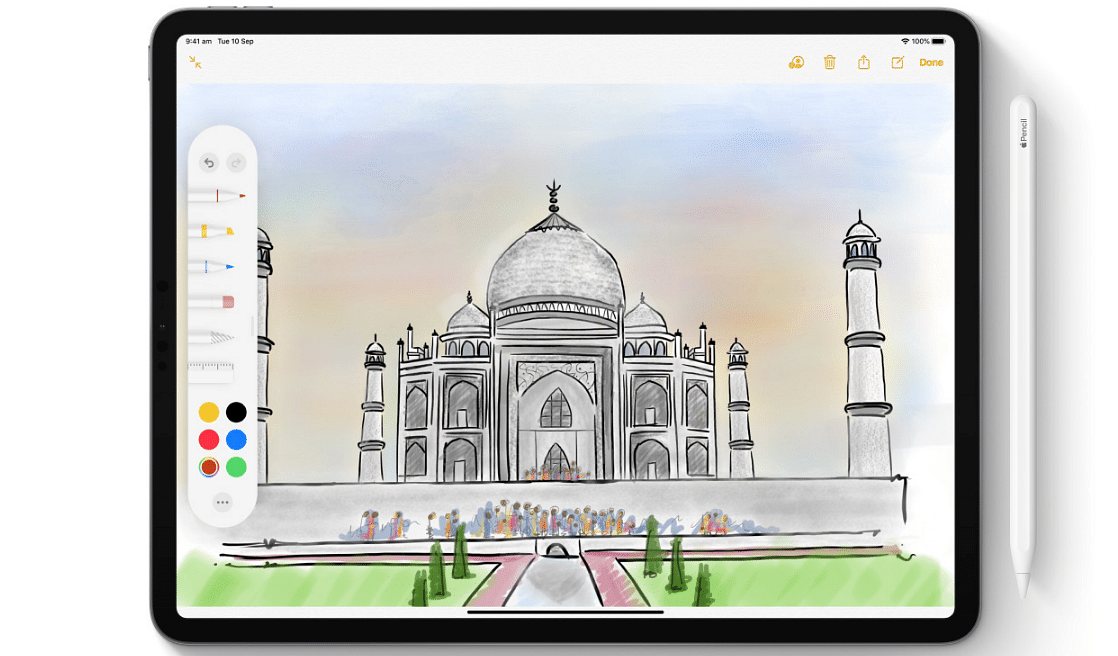 Thanks to iPadOS people can do more stuff with Apple Pencil on iPad (Picture Credit: Apple)