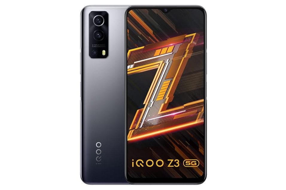 The new iQOO Z3 launched in India. Credit: iQOO India
