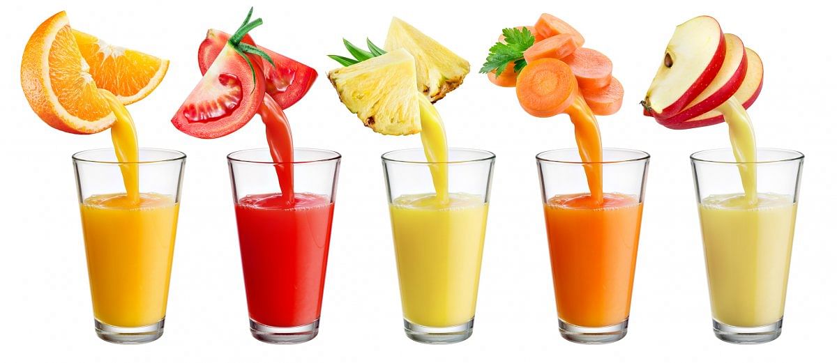 Drink a lot of juices to cool down your body this summer.