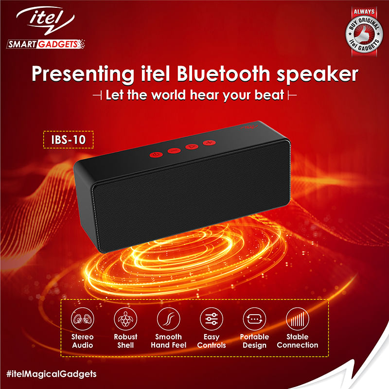 Itel's new speaker. Credit: Itel