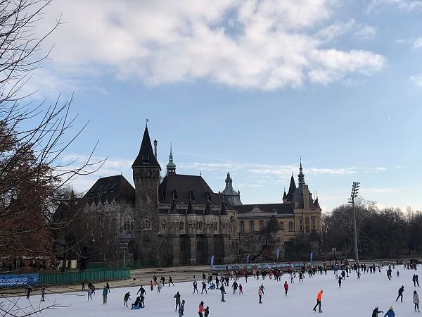 Largest open air ice skating rink