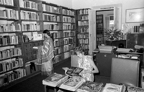 Max Mueller Bhavan library. DH archive photo