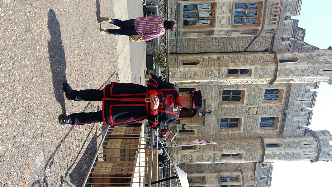 Yeoman warder at the Tower of London