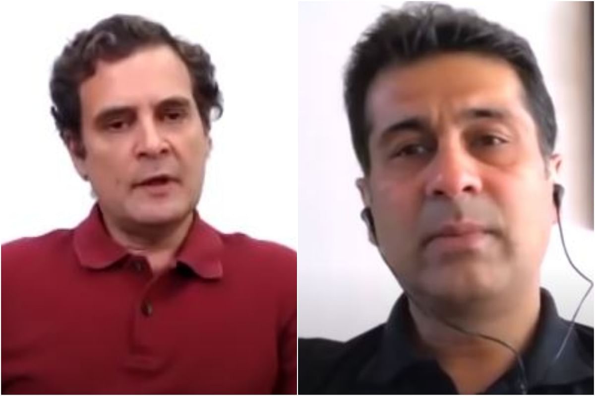 Rahul's interactions on COVID-19: Cong releases teaser of discussion with industrialist Rajiv Bajaj