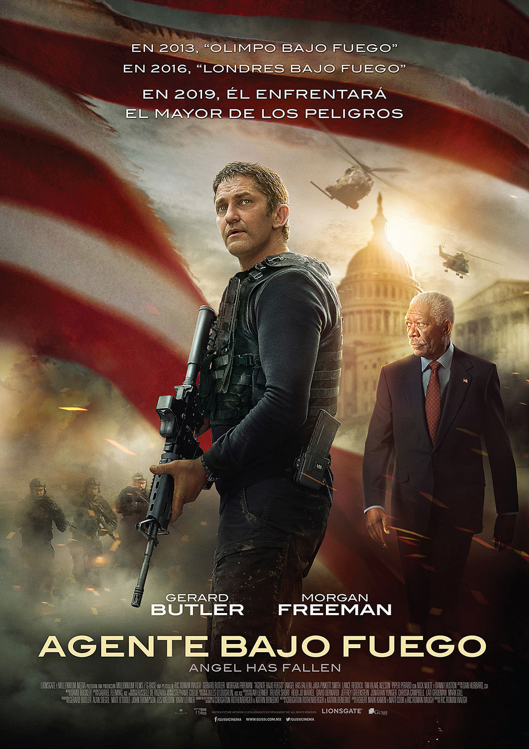 Gerard Butler says 'Angel Has Fallen', 'Den of Thieves' sequels are being developed