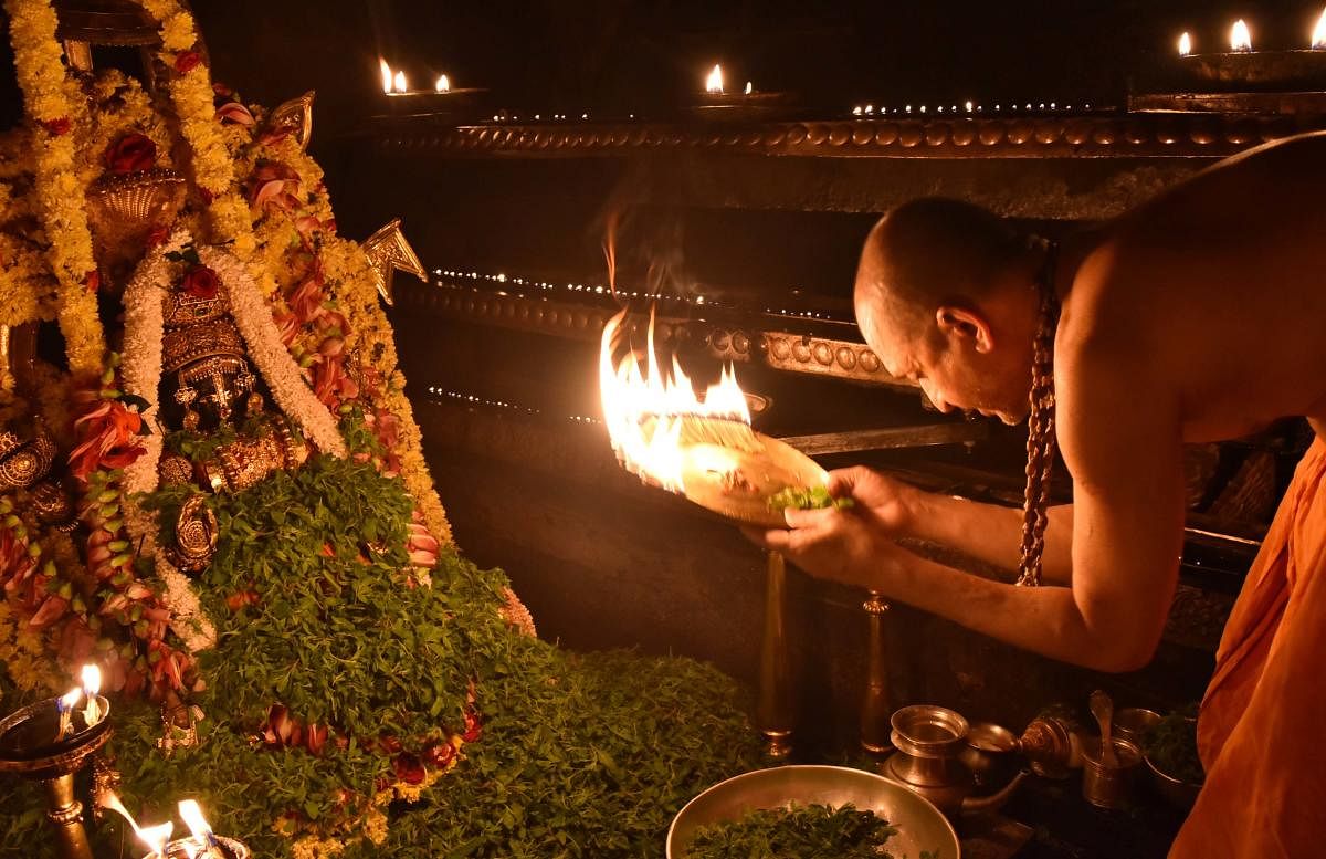 No 'Tapta Mudra Dharana’ for devotees at Krishna Mutt