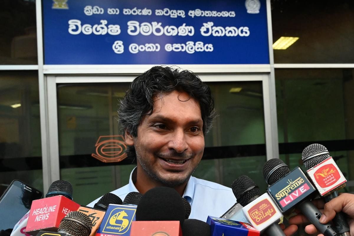 Ex-Sri Lanka skipper Sangakkara grilled in World Cup fixing probe