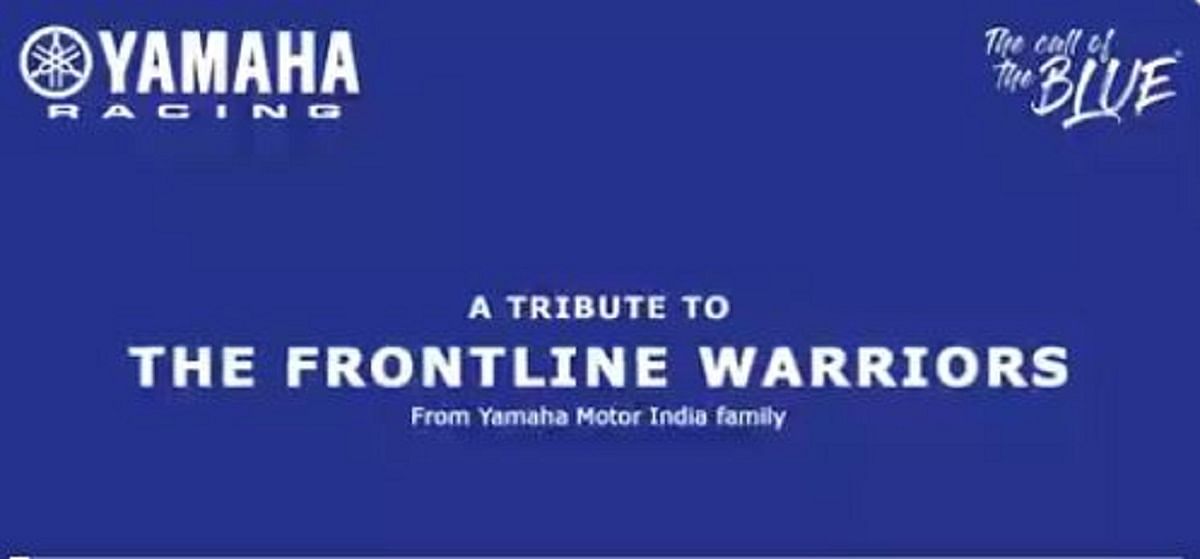 Yamaha Motor India announces special finance scheme for frontline Covid-19 warriors