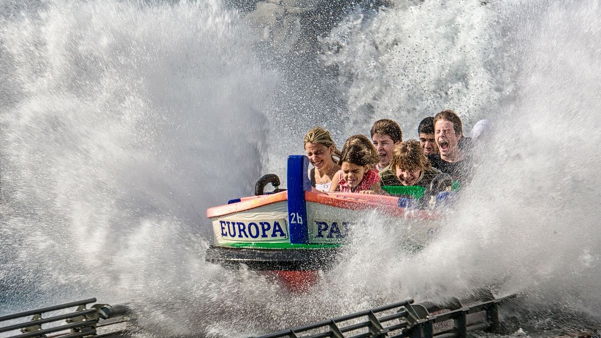 Being prepared, overcoming a daunting water-park ride