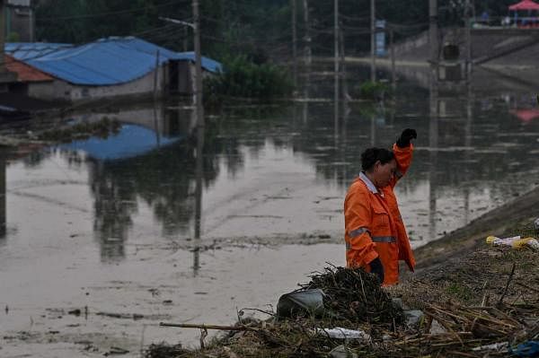 China raises flood alert levels along Huai River