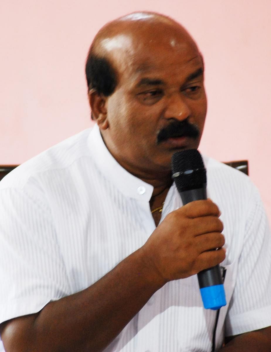 District in-charge minister has failed people: K M Ganesh