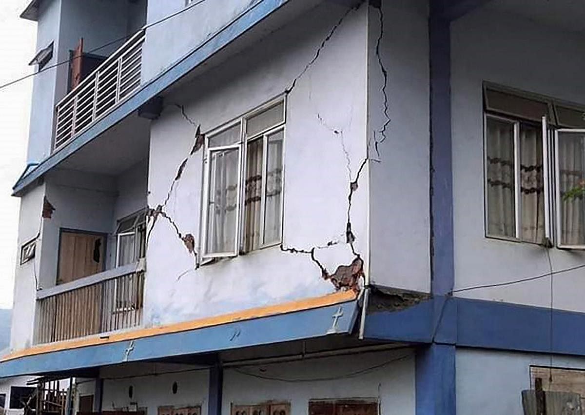 Jolted by series of earthquakes, many residents spending nights in tents in Mizoram