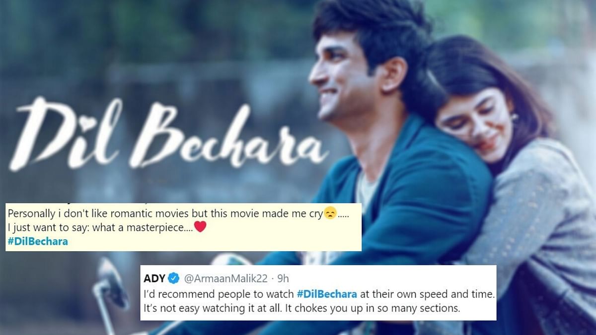 A rollercoaster of emotions: Twitter reacts to Sushant Singh Rajput’s 'Dil Bechara'