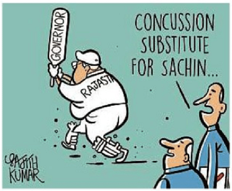 DH Toon: In Rajasthan crisis, governor is a partisan player