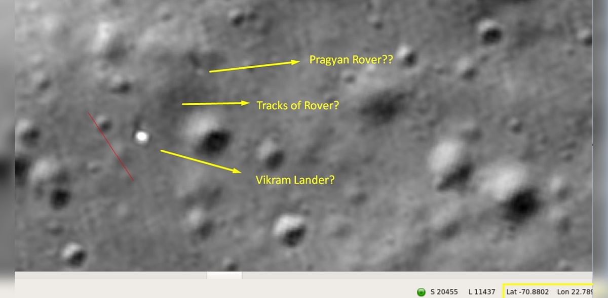 ISRO checks claim of Chandrayaan-2's rover Pragyan remnants on Moon 