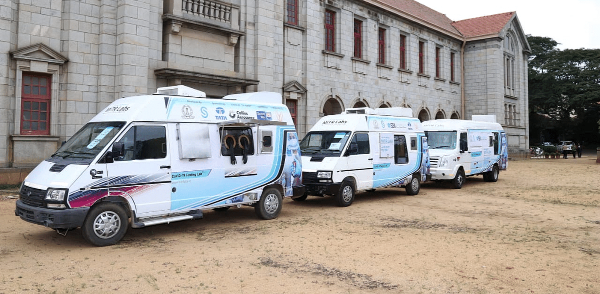 Covid-19: IISc mobile testing lab handed over to BMCRI