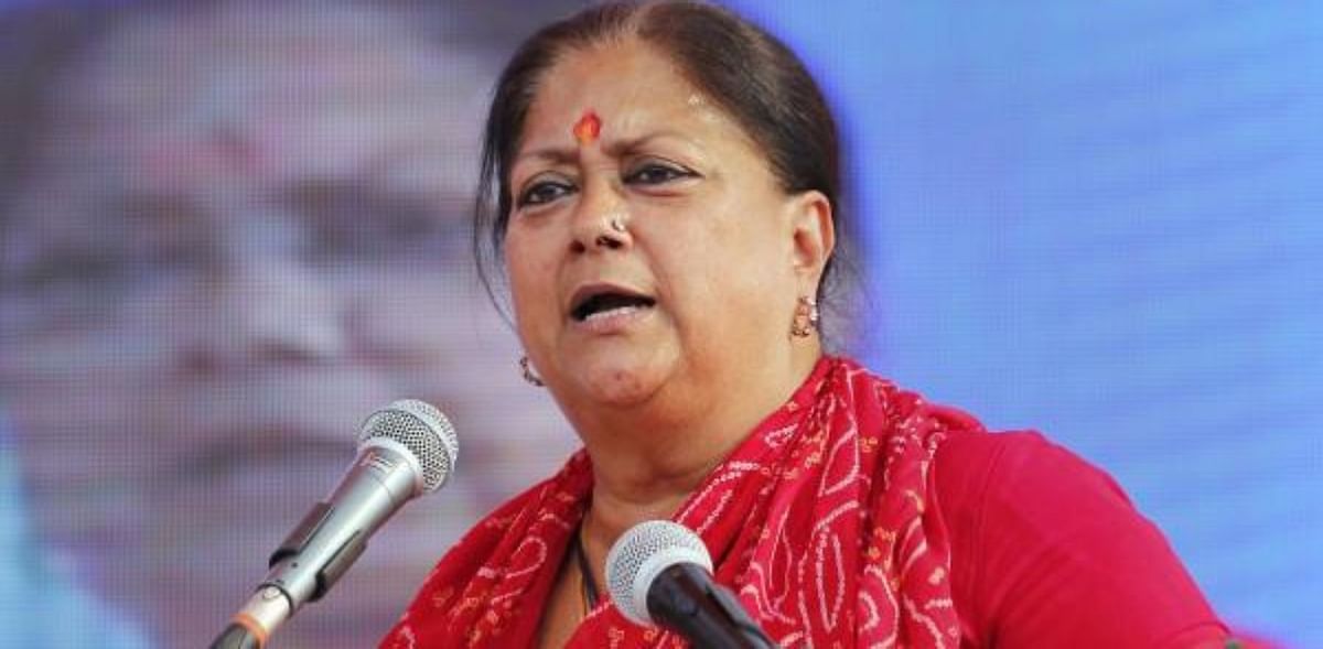 Vasundhara Raje meets J P Nadda a week before assembly session; discusses political situation in Rajasthan