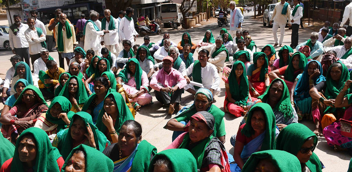 Karnataka Rajya Raitha Sangha & Hasiru Sene to organise flag hoisting, farmer protest in Alagawadi