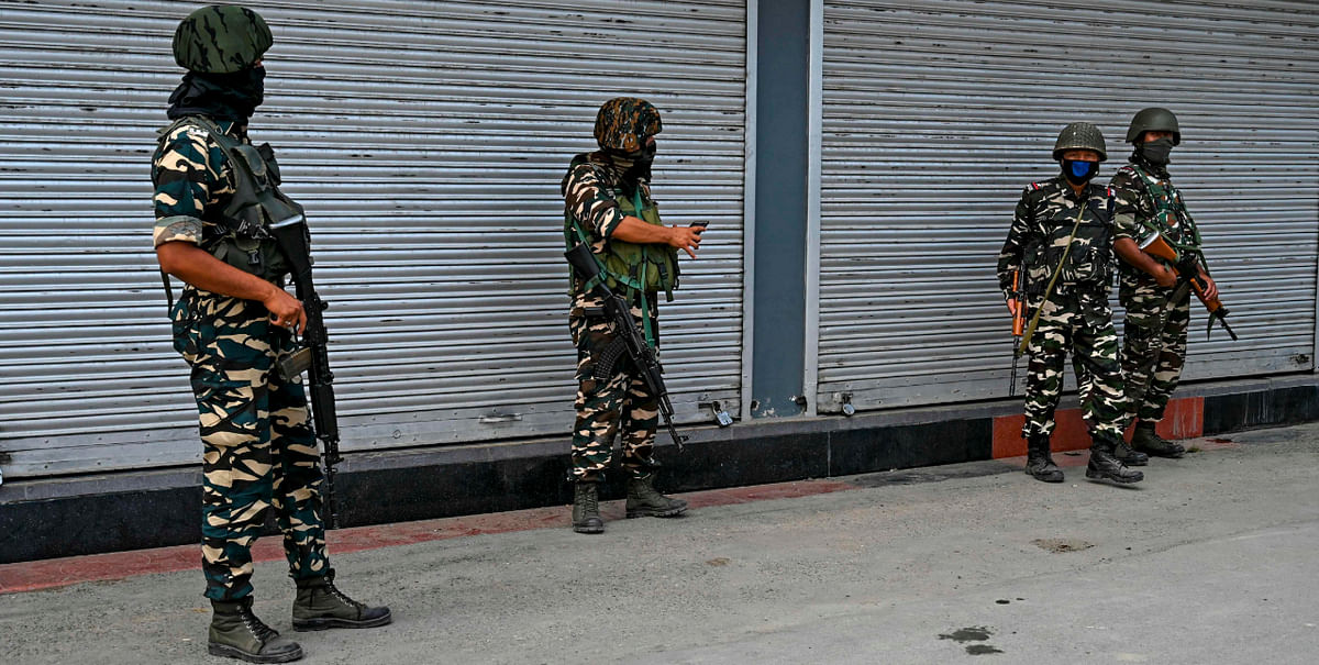 Militants involved in killing of CRPF personnel, policeman neutralised in J&K