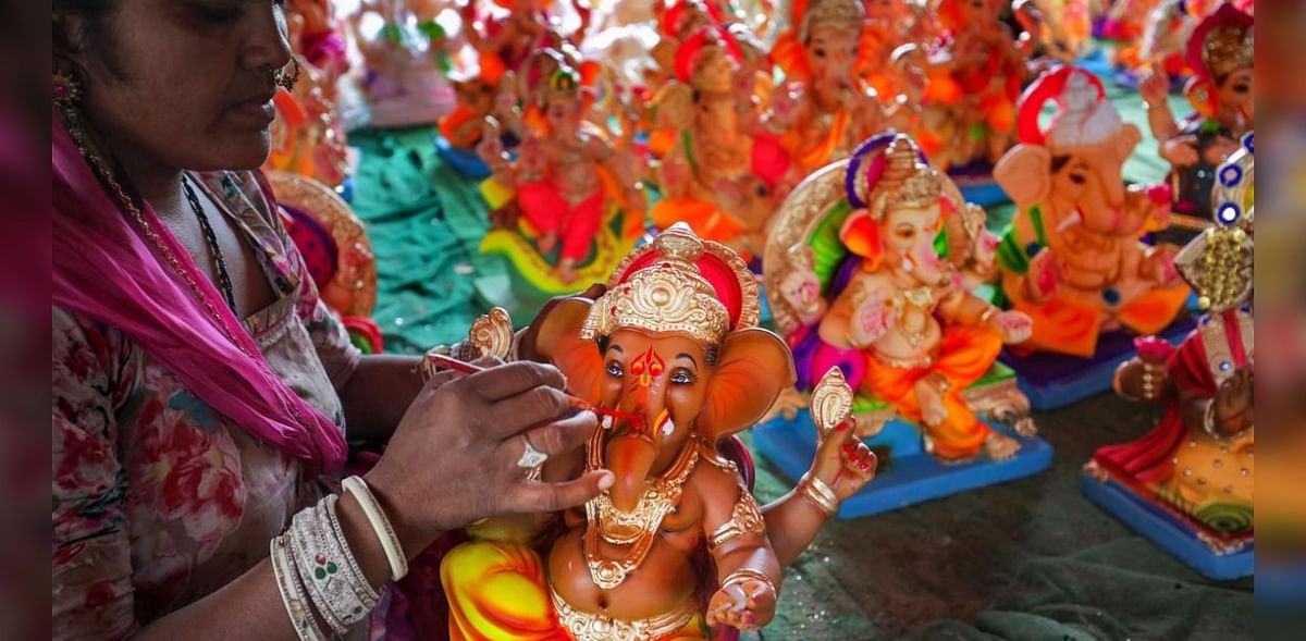 Height curbs, raw material shortage hit Ganesh idol trade in Maharashtra