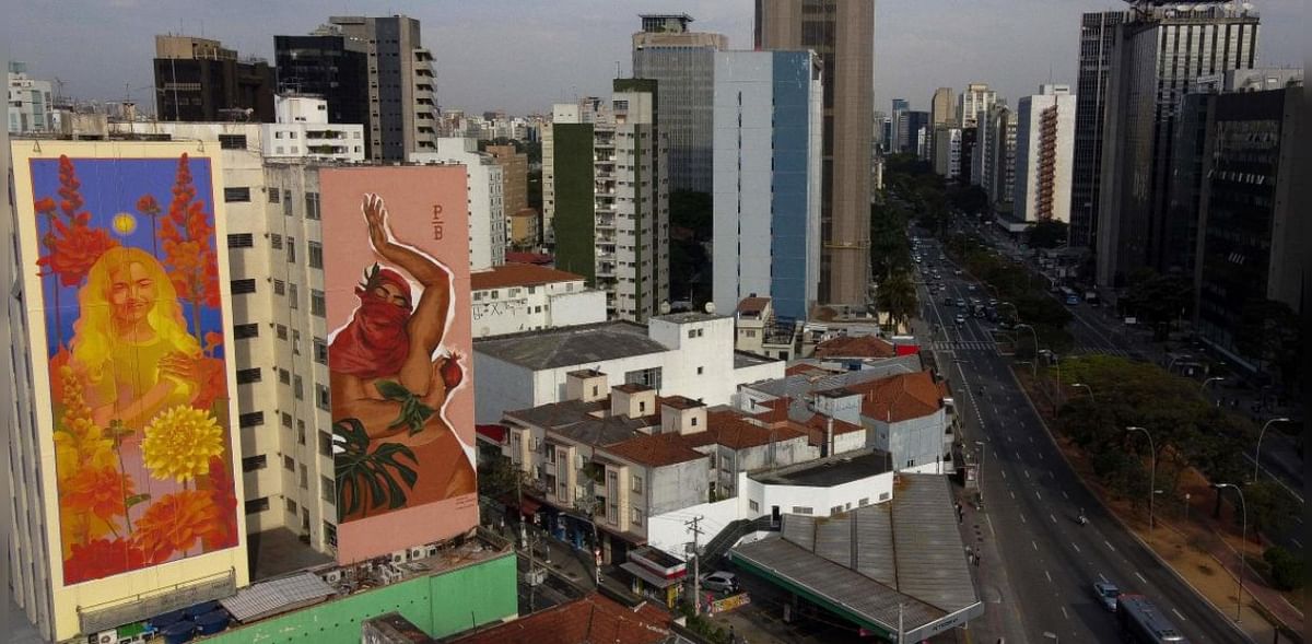 Street art thrives in Sao Paulo despite Covid-19 pandemic