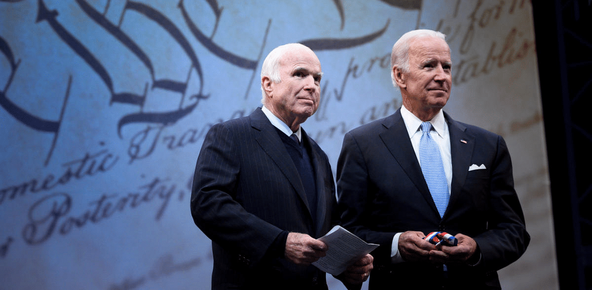 Over 100 ex-staff members for John McCain endorse Joe Biden