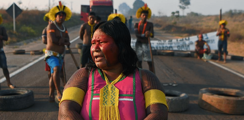 Amazon indigenous protesters end roadblock