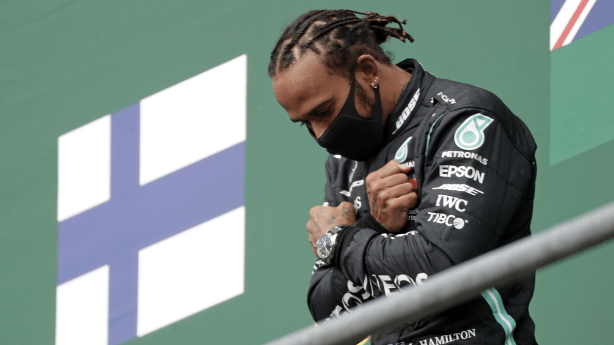 Hamilton salutes Boseman, pleads for end to 'boring' racing
