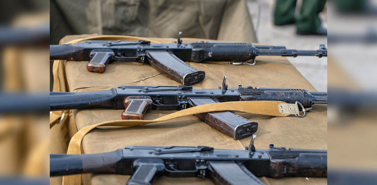 Search operations on to recover weapons in BTAD