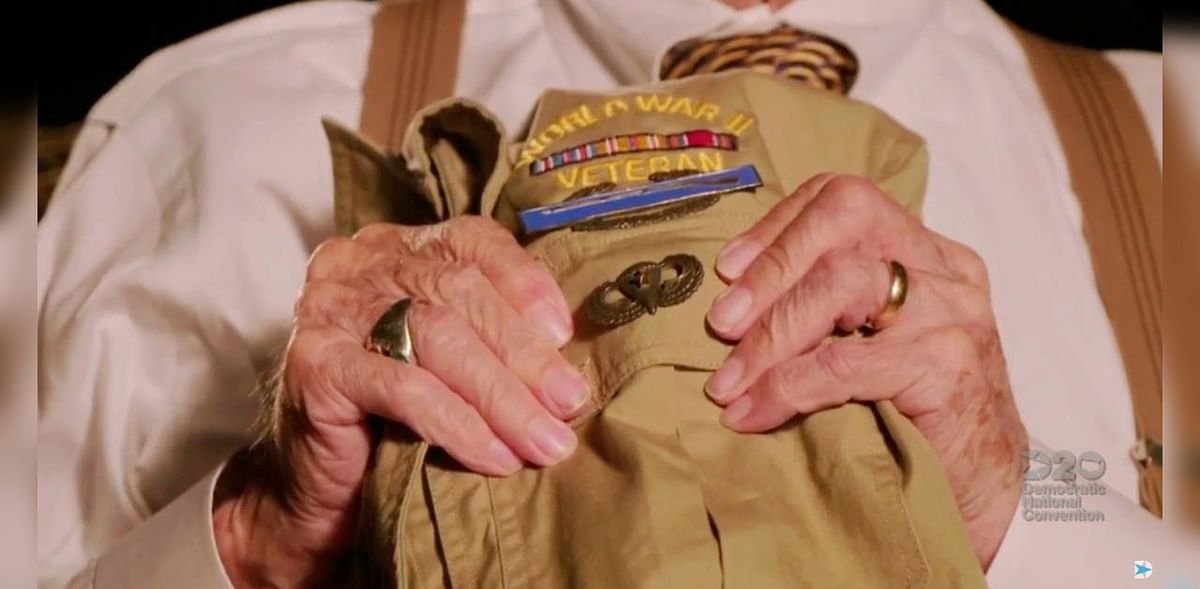 Following WWII soldiers' example in the face of adversity: Veterans remember end of World War II
