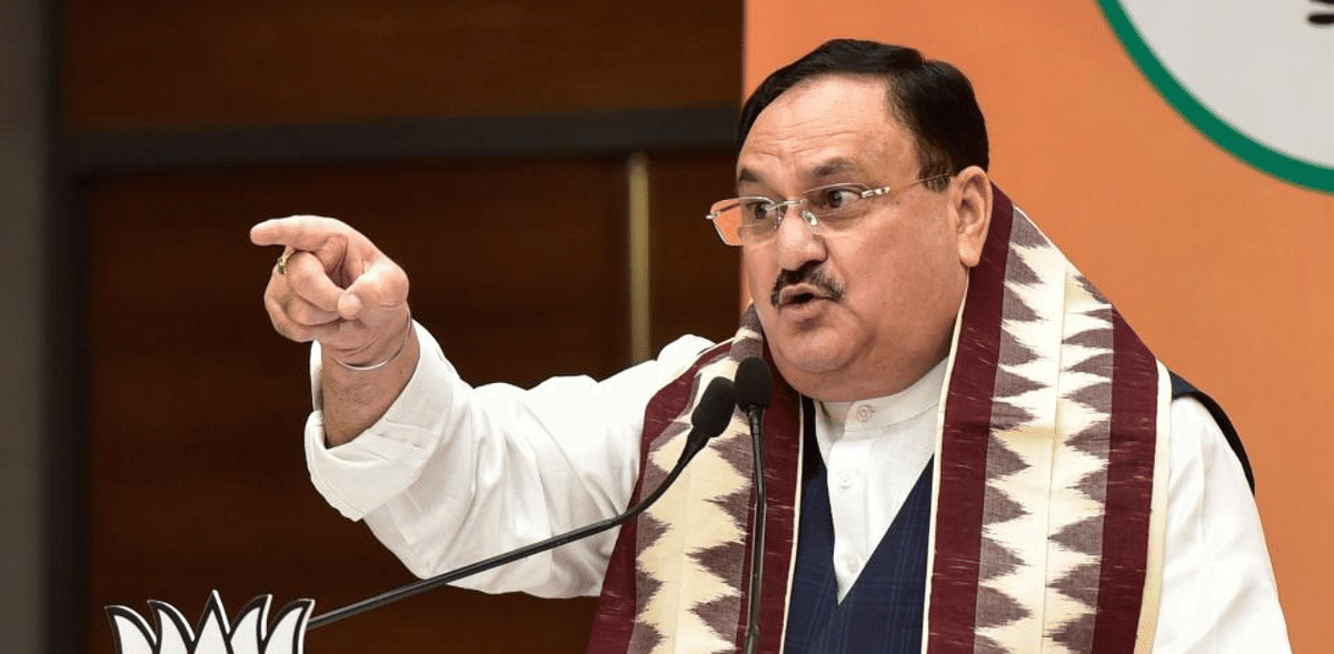 Be large-hearted, give credit to central schemes instead of hijacking them: Nadda tells Patnaik