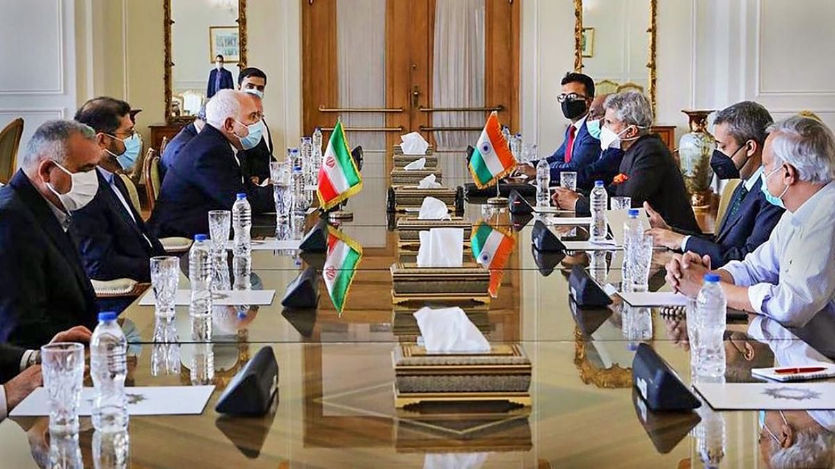 S Jaishankar holds talks with Iranian counterpart Javad Zarif in Tehran