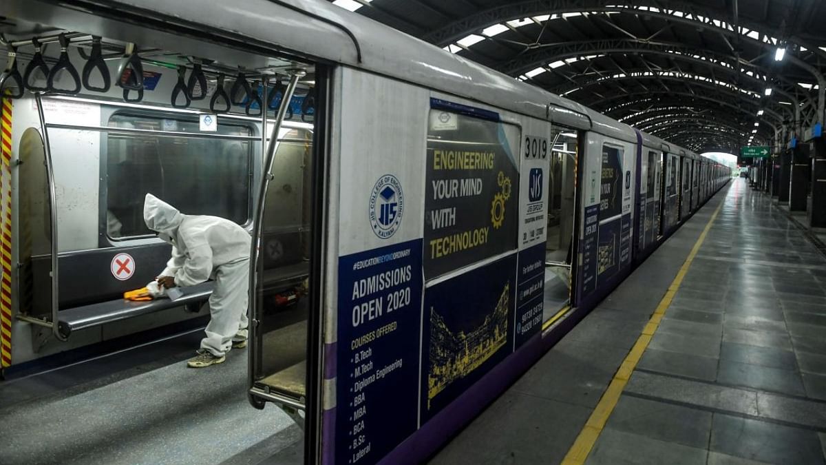 Kolkata Metro to resume operations on Septemper 14, no services on Sundays