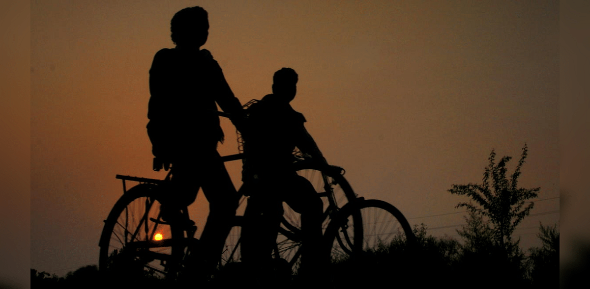 Trafficking survivors keep children safe in Bihar villages through cycle campaign