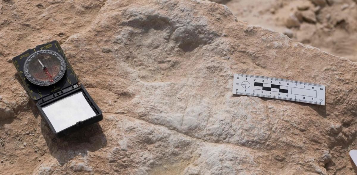 Human footprints dating back 1,20,000 years found in Saudi Arabia