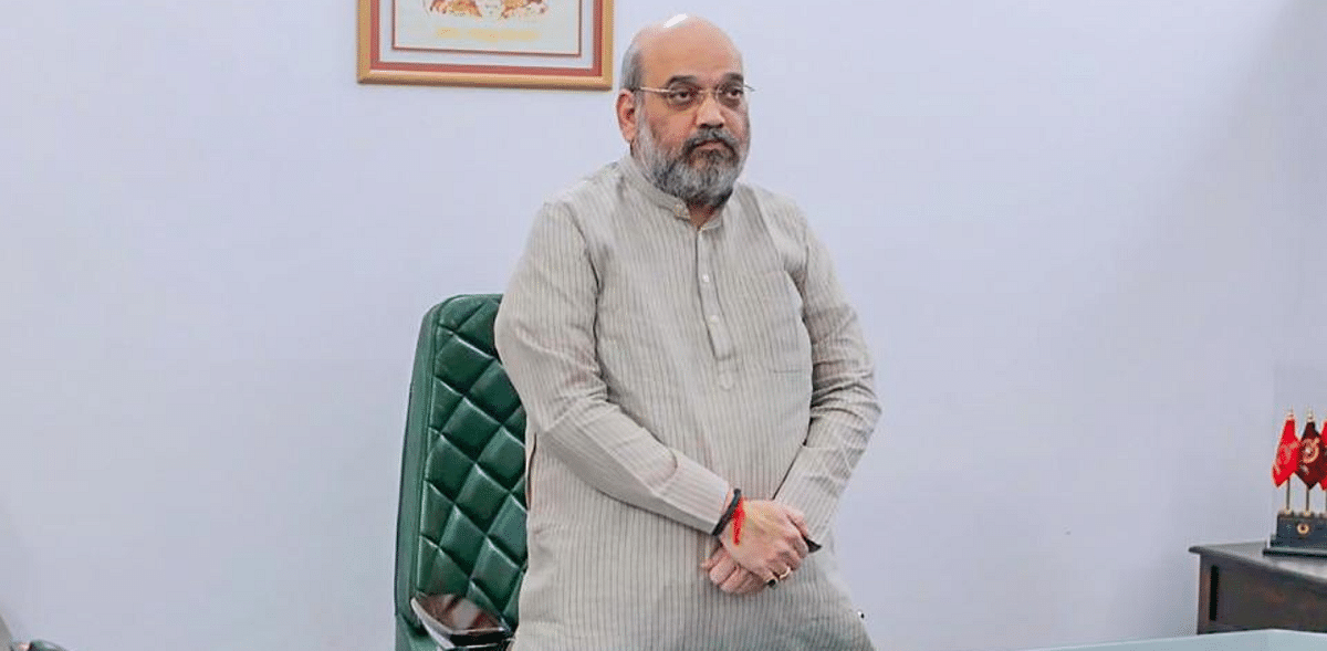 HM Amit Shah discusses key issues related to Assam; Sarbananda Sonowal attends