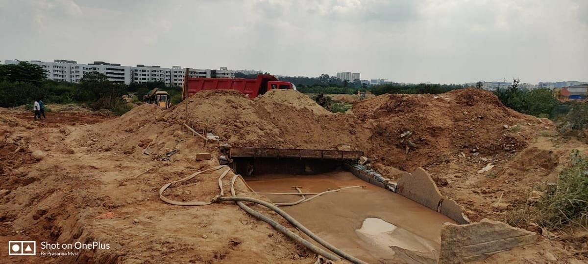 Sand filtration killing canal linking Bellandur, Varthur lakes