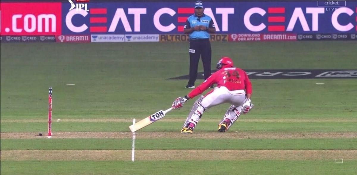Umpiring howler may have affected outcome of KXIP match against Delhi Capitals