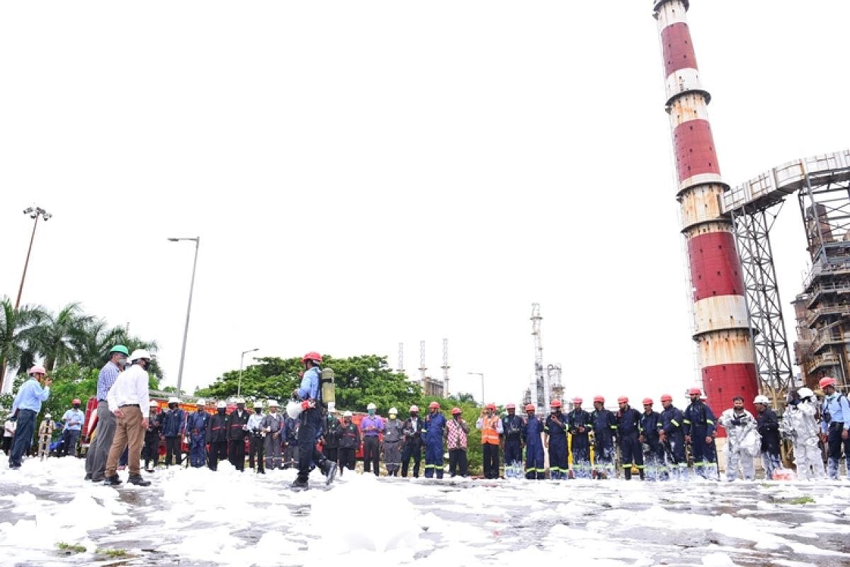 MRPL conducts on-site emergency mock drill