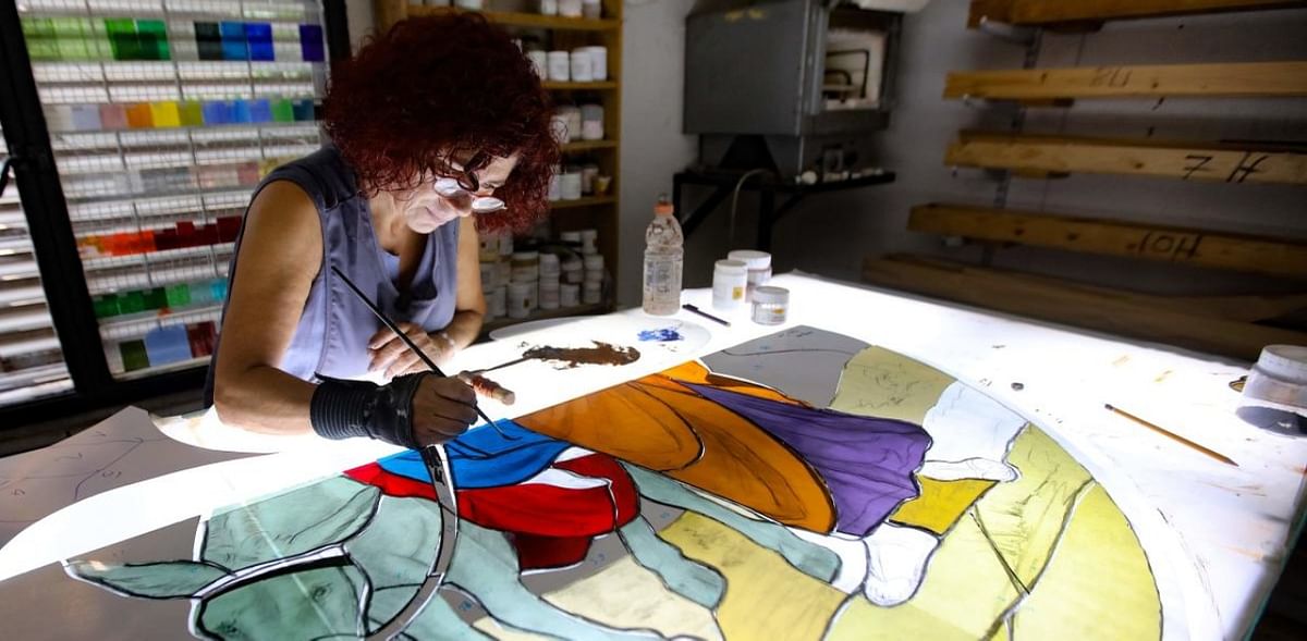 Lebanese artists in overdrive to restore Beirut's beauty