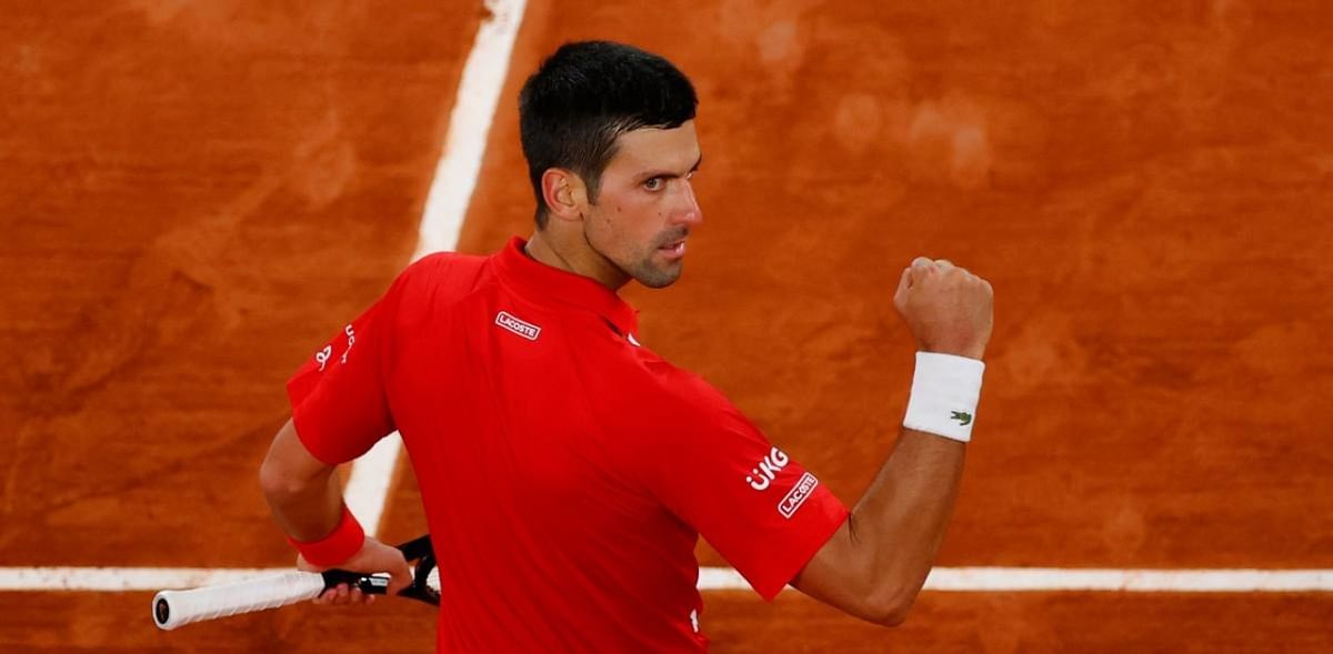Djokovic keeps French Open title bid on track as Kenin survives