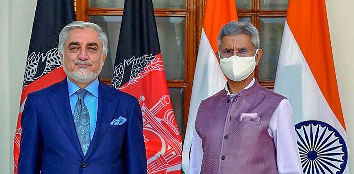Jaishankar assures Abdullah India's full support for peace in Afghanistan
