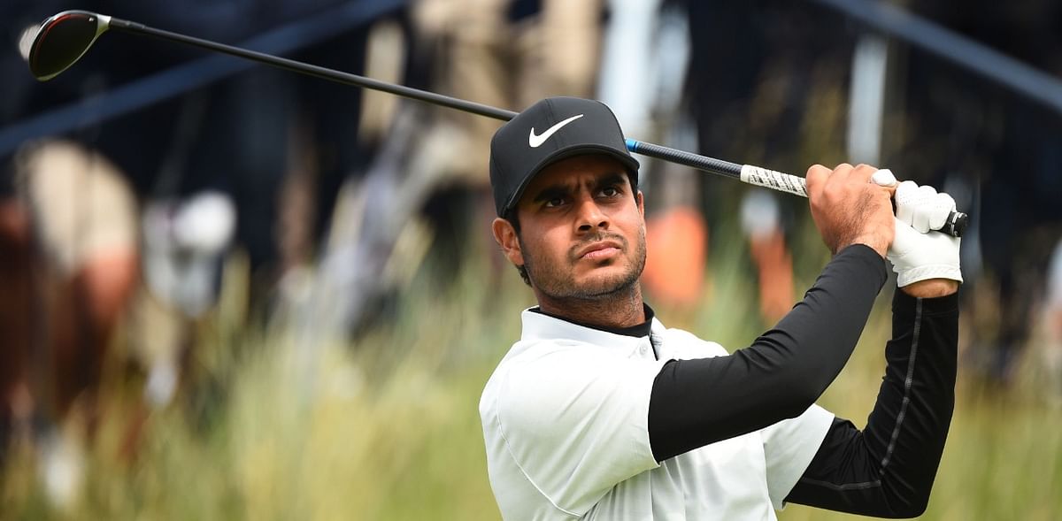 Golfer Shubhankar Sharma rides a roller-coaster in 3rd round, lies 44th