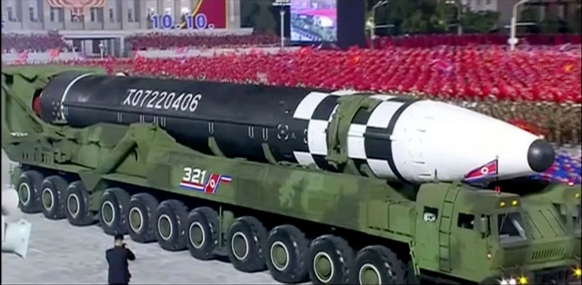 Kim Jong Un shows off new ICBM built during talks with Donald Trump