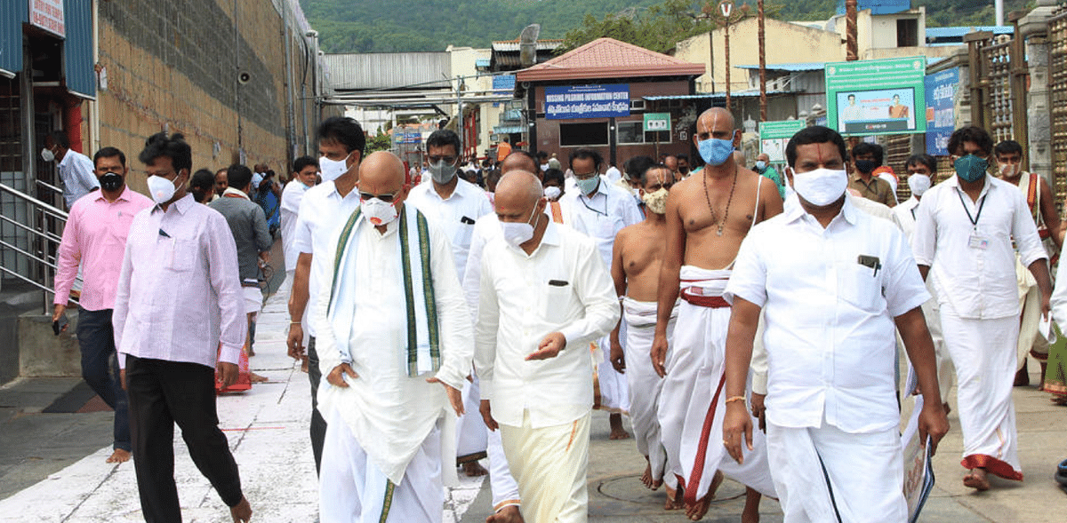 Tirumala Navaratri Brahmotsavams to be held without devotees' participation